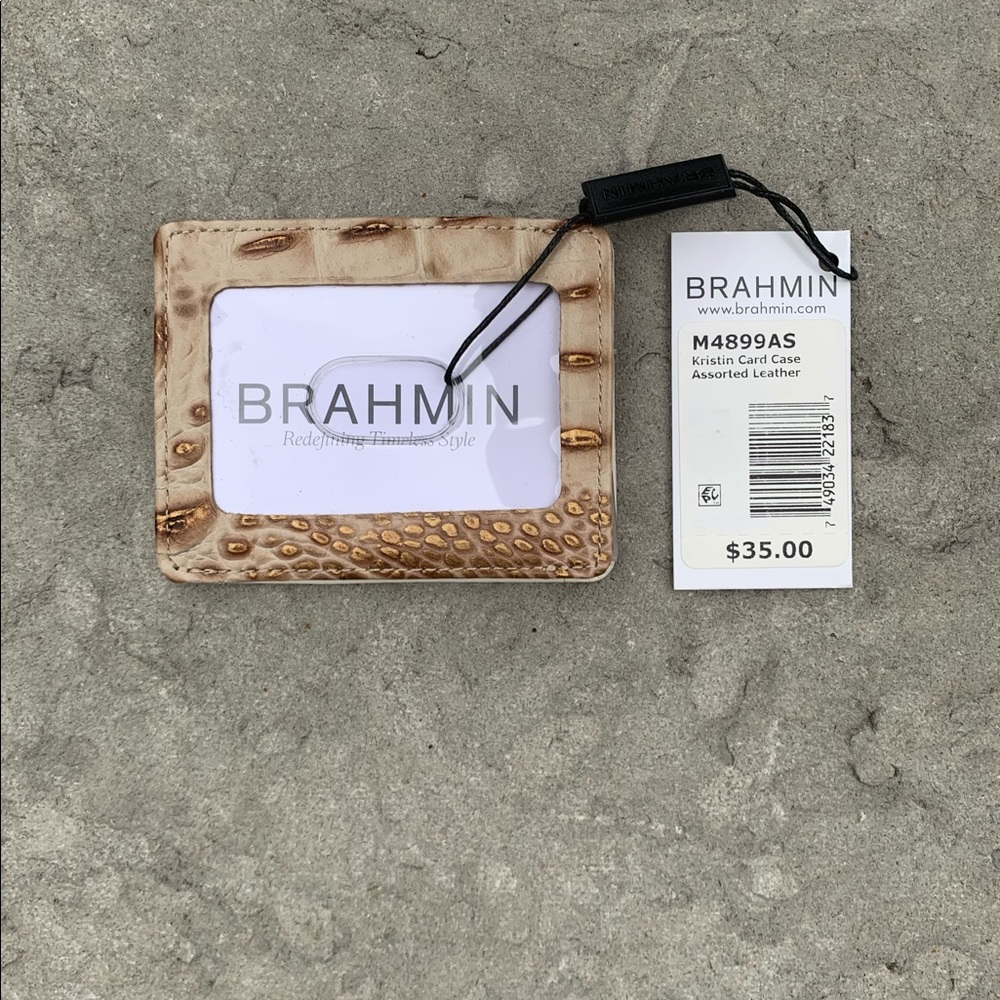 BRAHMIN Leather Kristen Card/ID Case